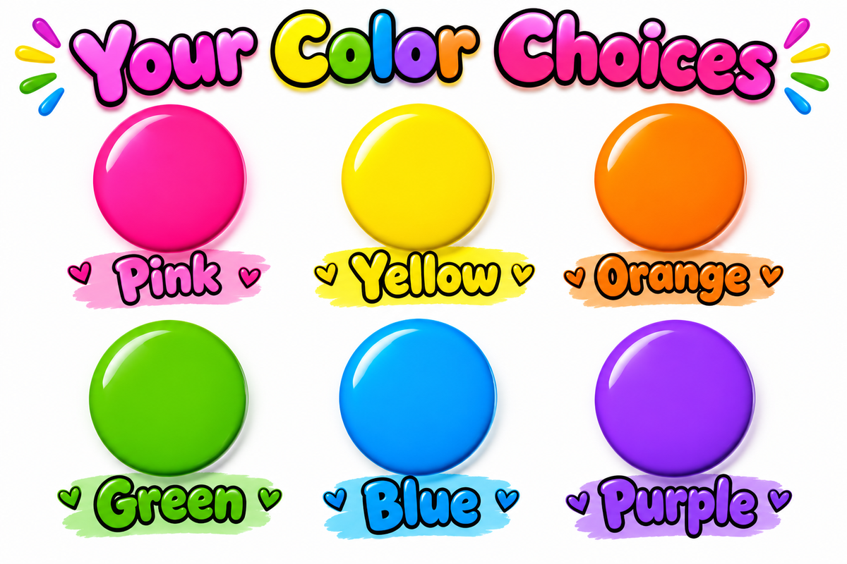 Pick a Color when you get a Colorful Duck in Mystery Ring Purchase