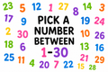 Pick a number between 1-30 for Mystery Ring Purchases ADD ON